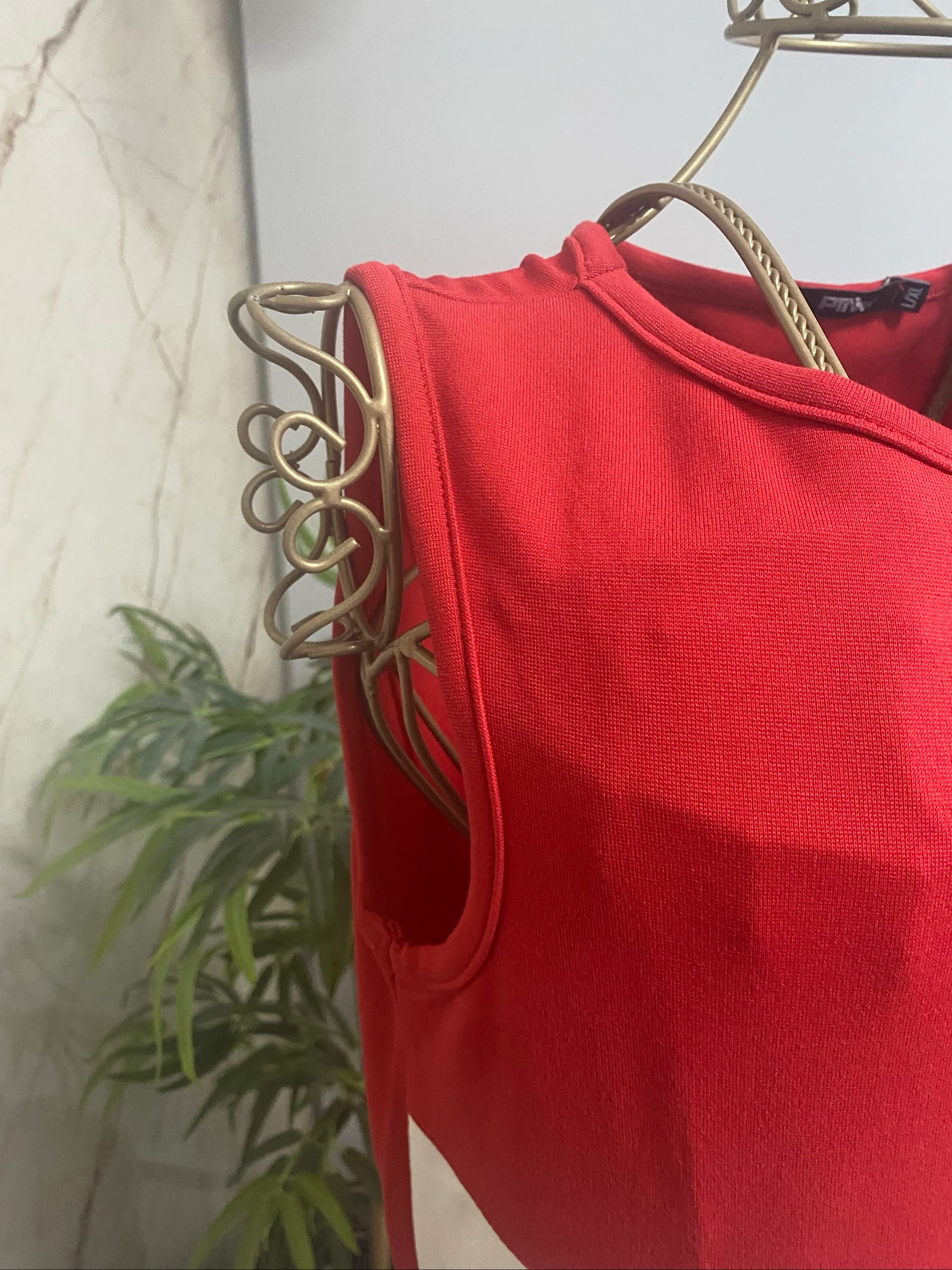 Vestido Rojo y blanco – photo 3